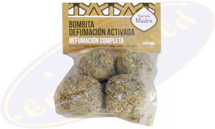 Sagrada Madre 4 aktive Defumation Räucherkugeln Defumacion Completa/Vollauflösung