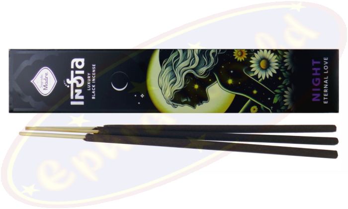 Sagrada Madre India Luxury Black Räucherstäbchen Night