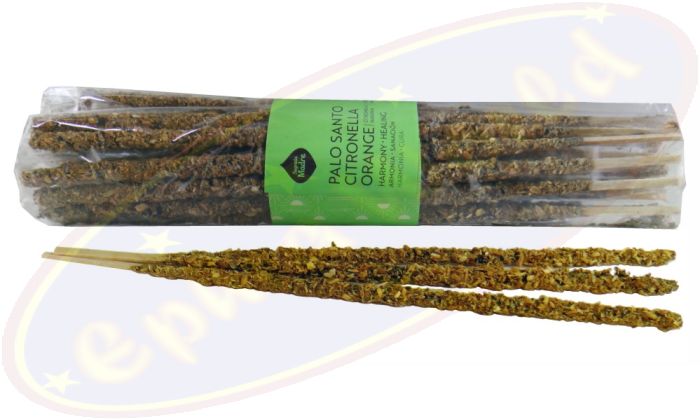 Sagrada Madre 20er Smudge Räucherstäbchen Palo Santo & Citronella Orange