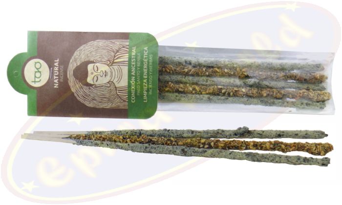 Sagrada Madre Tao Natural Räucherstäbchen 2+3 Conexion Ancestral & Limpieza Energetica
