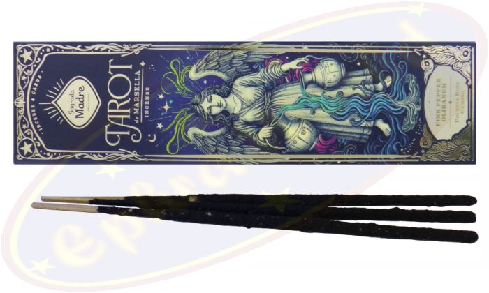 Sagrada Madre Tarot De Marsella Räucherstäbchen Pink Pepper Olibanum