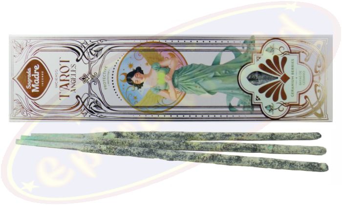Sagrada Madre Tarot Angels Protective Geranium Berries Smudge Räucherstäbchen