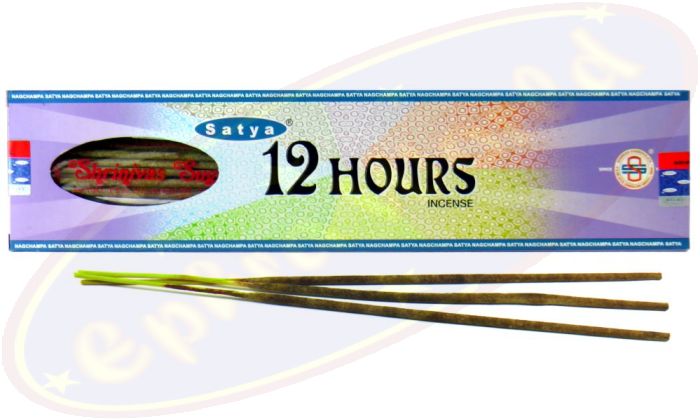 Satya 12 Hours Flora Räucherstäbchen 20g LLP