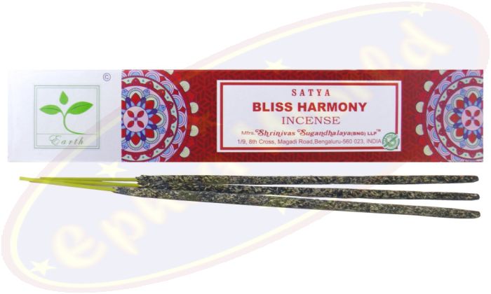 Satya Earth Bliss Harmony Smudge Räucherstäbchen (BNG) LLP