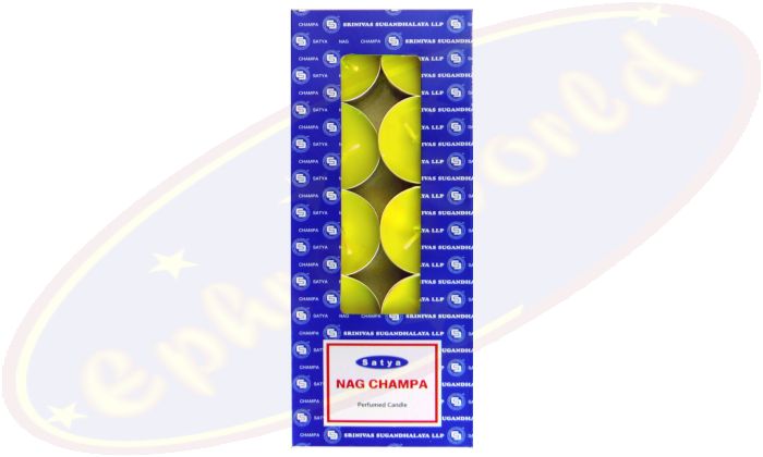 Satya Nag Champa Duftteelichte 10x9g (MUM) LLP