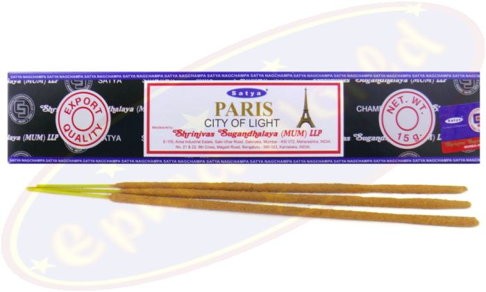 Satya Places Paris City Of Light Masala Räucherstäbchen (MUM) LLP