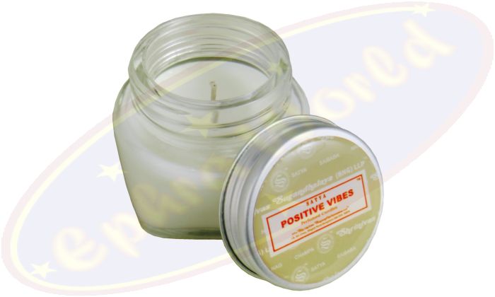 Satya Positive Vibes Duftkerze im Glas 28g (BNG) LLP