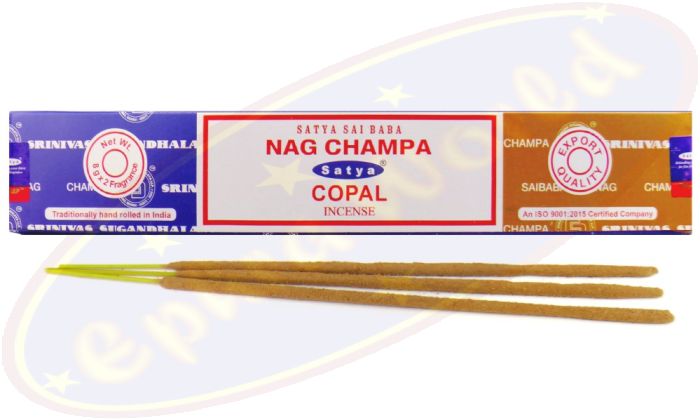 Satya Sai Baba Nag Champa & Copal Combo Masala Räucherstäbchen (MUM) LLP