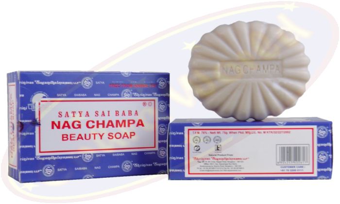 Satya Sai Baba Nag Champa Beauty Seife 75g  (BNG) LLP