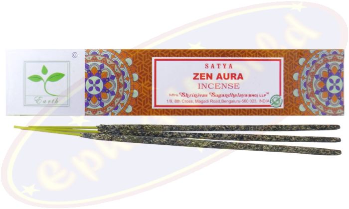Satya Earth Zen Aura Smudge Räucherstäbchen (BNG) LLP