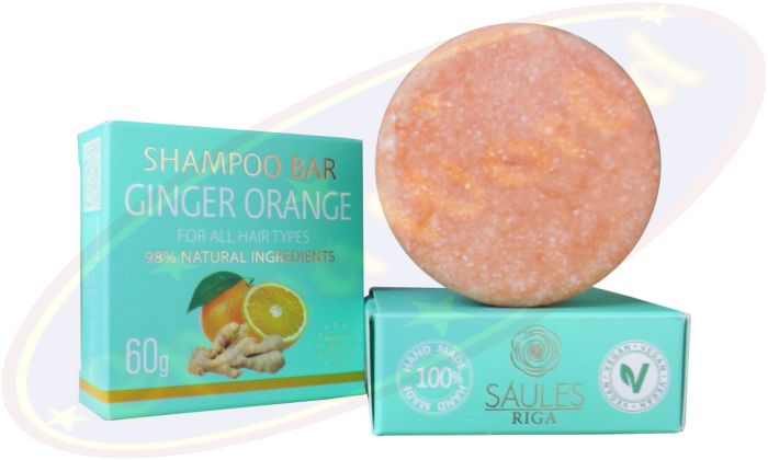 Saules Festes Shampoo Ginger Orange 60g