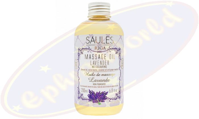 Saules Massage Oil Lavendel 200ml