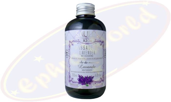 Saules Massage Oil Lavendel 200ml