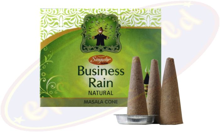 Singular Business Rain Natural Räucherkegel