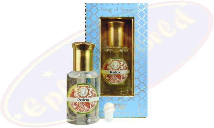 Song Of India Ayurveda Natural Fragrant Oil Relax