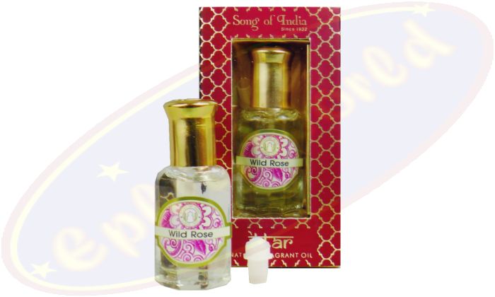 Song Of India Ayurveda Natural Fragrant Oil Wild Rose
