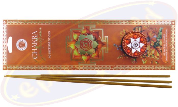 Song Of India Chakra Svadhisthana Flora Räucherstäbchen