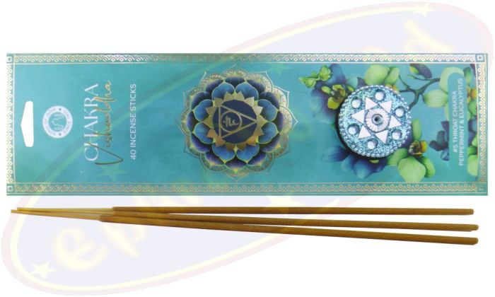 Song Of India Chakra Vishuddha Flora Räucherstäbchen