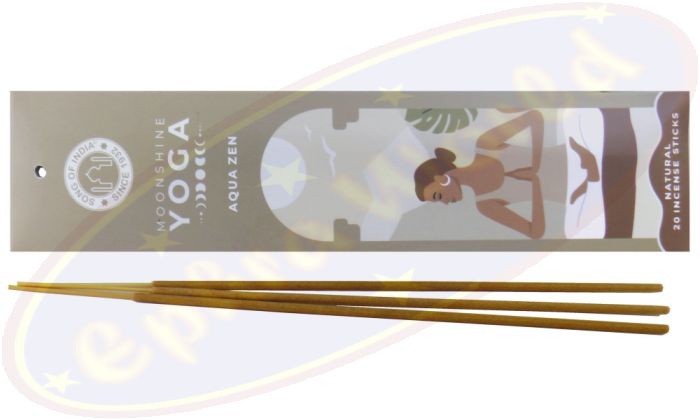 Song Of India Moonshine Yoga Aqua Zen Flora Räucherstäbchen