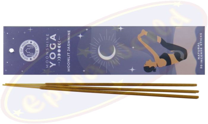 Song Of India Moonshine Yoga Moonlit Jasmine Flora Räucherstäbchen
