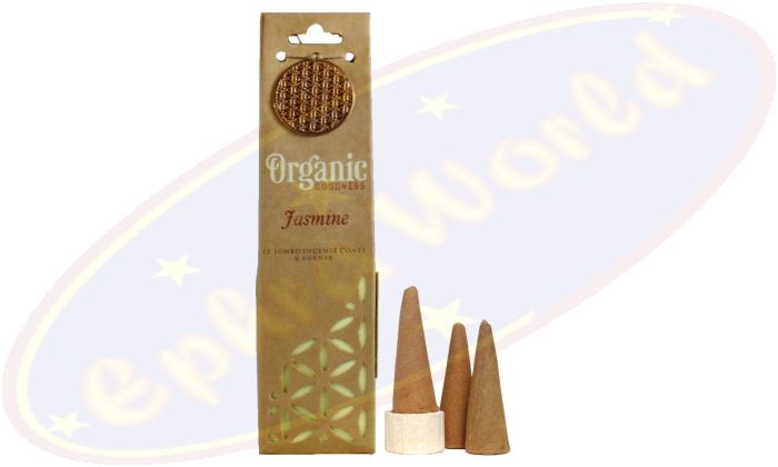 Song Of India Organic Goodness XL Räucherkegel Jasmine