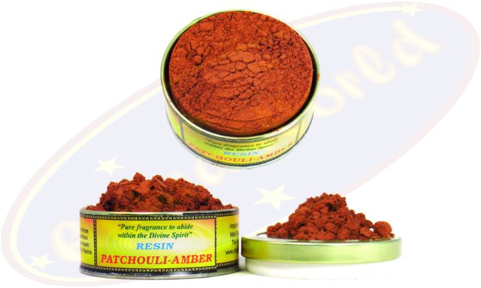 Song Of India Räucherpulver Patchouli Amber 40g