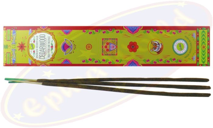 Sree Vani Indian Heritage Masala Räucherstäbchen Cedarwood