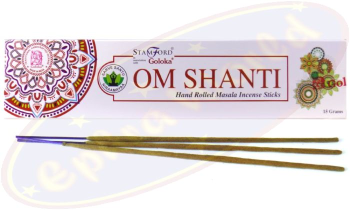 Stamford Goloka Om Shanti Masala Räucherstäbchen