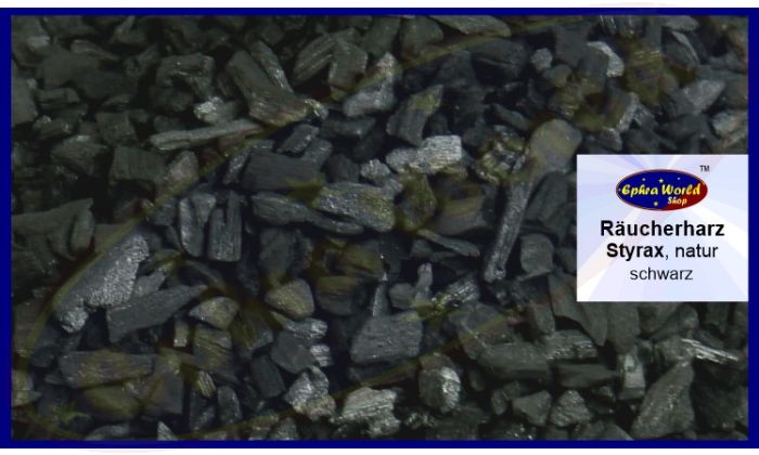 Styrax Räucherharz schwarz 100g