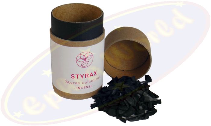 Flora Perpetua Styrax Räucherharz schwarz 11g/30ml Pappdose