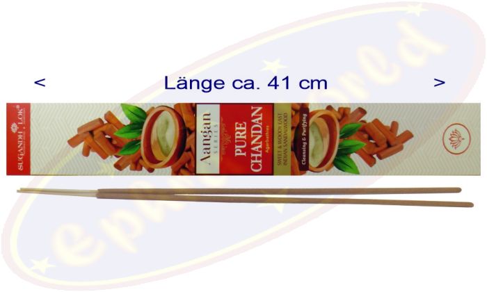 Sugandh Lok Aangan Serie Pure Chandan XL Masala Räucherstäbchen Garten