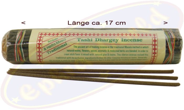 Tashi Dhargey Incense Traditional Tibetan Incense Sticks