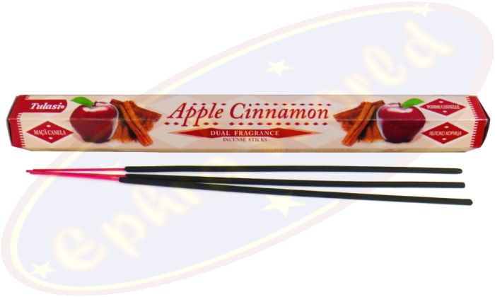 Tulasi Apple Cinnamon (Apfel Zimt) Räucherstäbchen