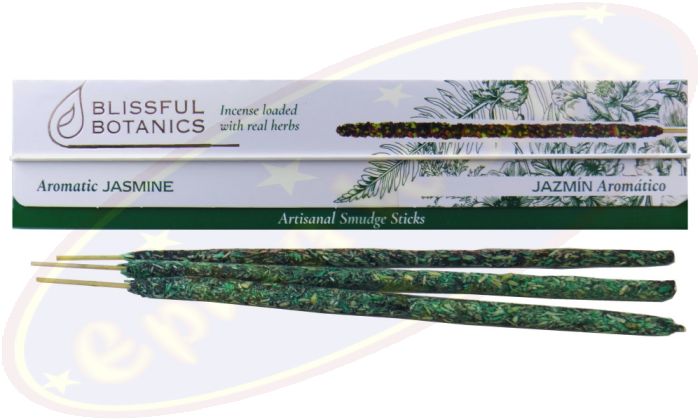 Tulasi Blissful Botanics Smudge Räucherstäbchen Aromatic Jasmine