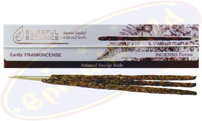 Tulasi Blissful Botanics Smudge Räucherstäbchen Earthy Frankincense