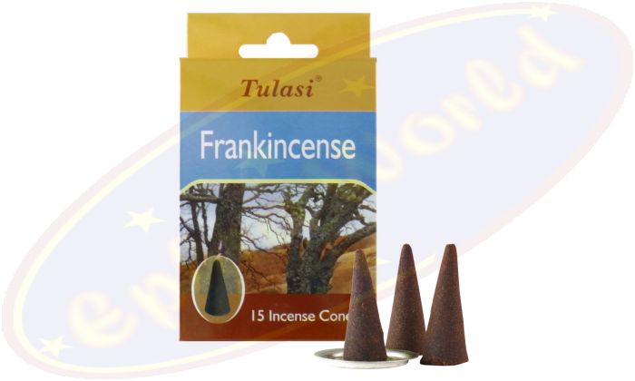 Tulasi Frankincense (Weihrauch) Räucherkegel