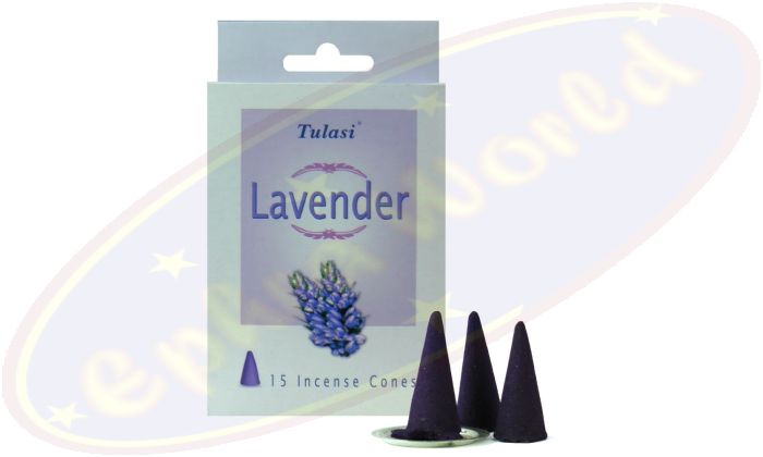 Tulasi Lavender Räucherkegel