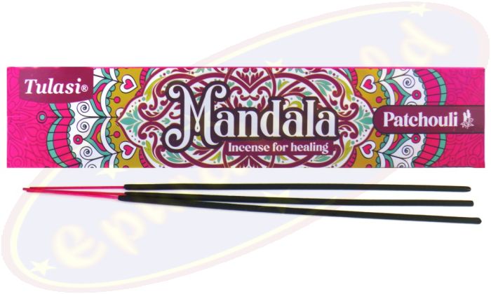 Tulasi Mandala Patchouli Räucherstäbchen