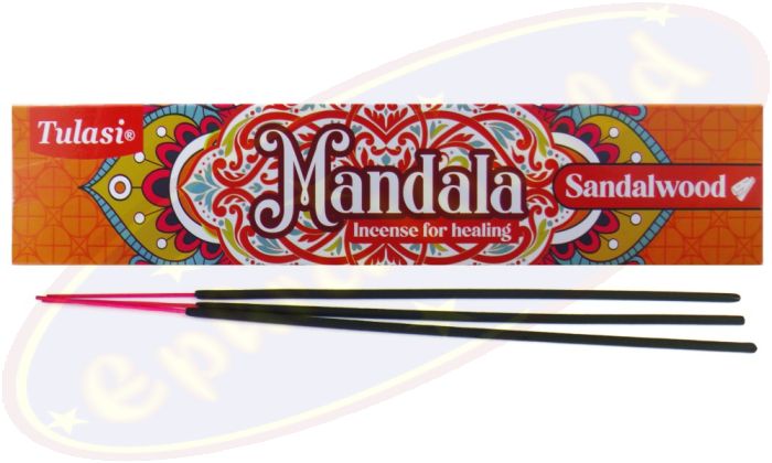Tulasi Mandala Sandalwood Räucherstäbchen
