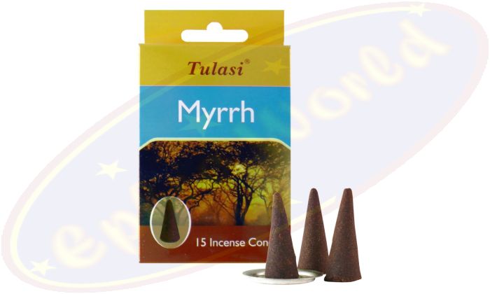Tulasi Myrrh Räucherkegel