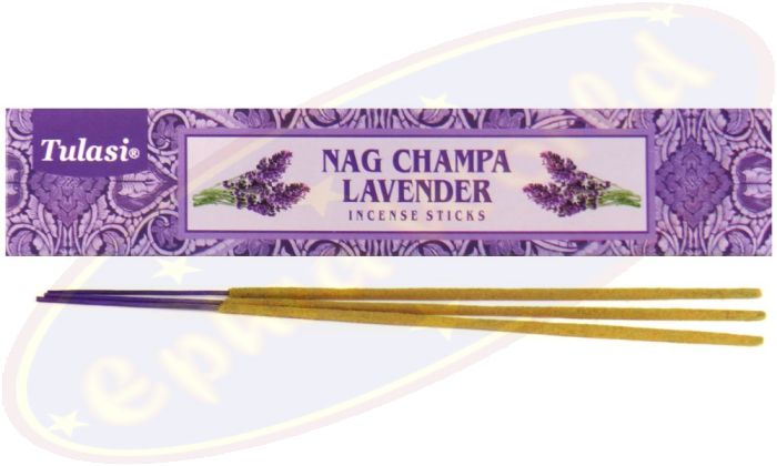 Tulasi Nag Champa Lavender Masala Räucherstäbchen