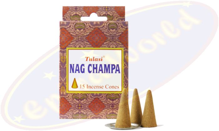 Tulasi Nag Champa Räucherkegel