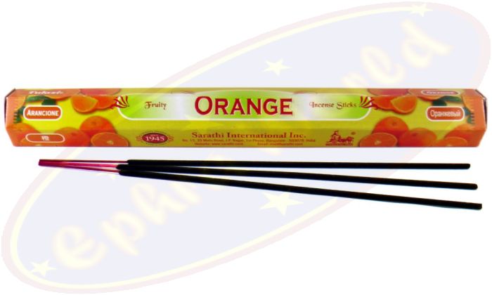 Tulasi Orange Räucherstäbchen