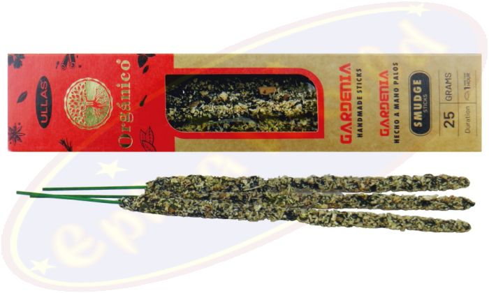 Ullas Organico Gardenia 100% Natural Smudge Räucherstäbchen