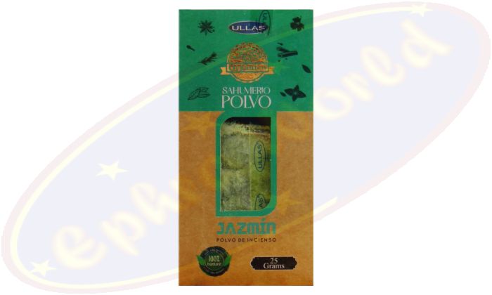 Ullas 100% Natural Organico Räucherpulver Jasmine