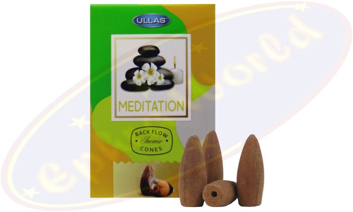 Ullas Rückflussräucherkegel Meditation