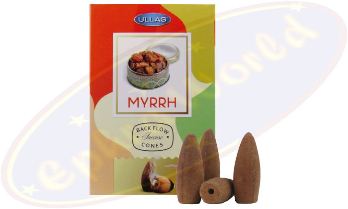 Ullas Rückflussräucherkegel Myrrh