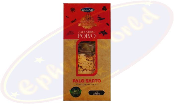 Ullas 100% Natural Organico Räucherpulver Palo Santo