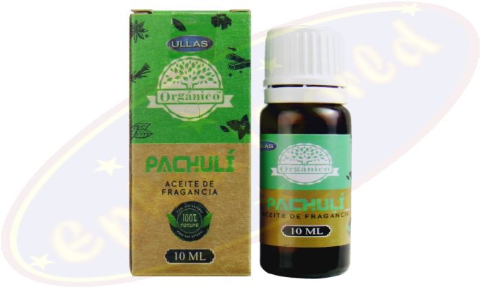 Ullas Organico Patchouli 100% Natural Fragrance Oil/Duftöl