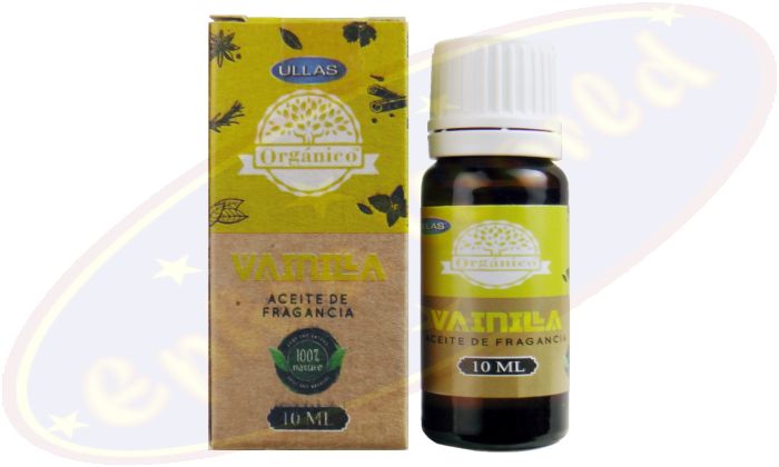 Ullas Organico Vanilla 100% Natural Fragrance Oil/Duftöl